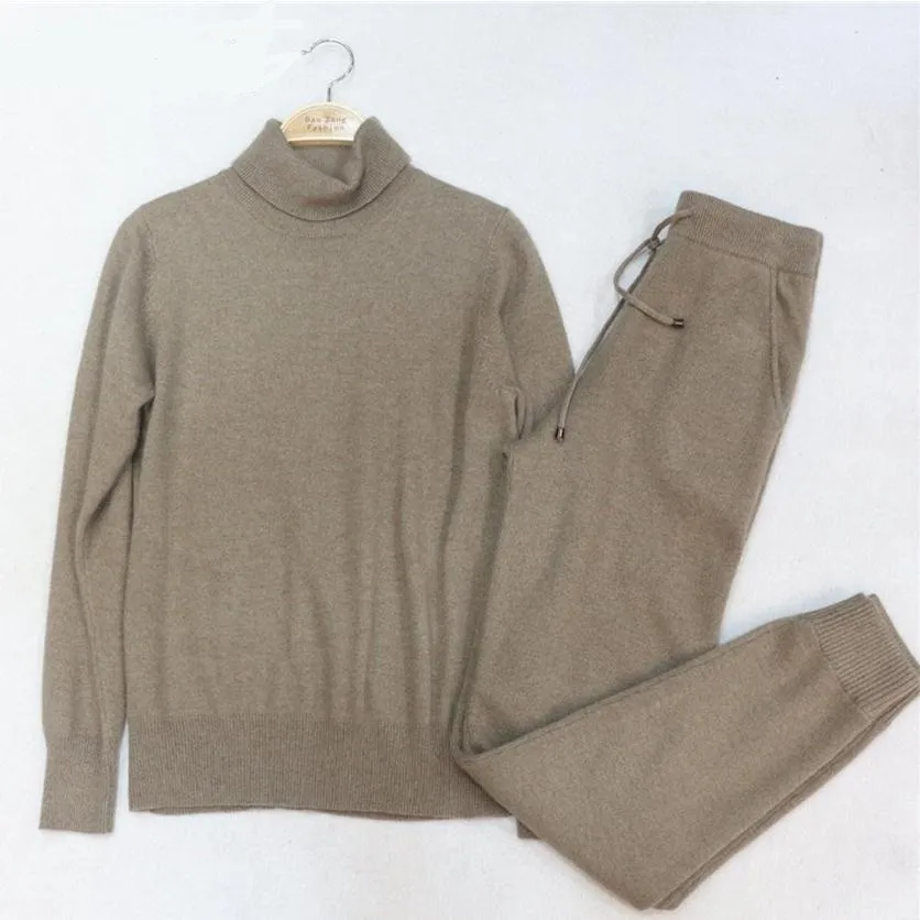 2019 Spring Woolen and 45% Cashmere Knitted warm Suit High Collar Velvet Sweater + Mink Cashmere Trousers Leisure Two-piece wj79
2019 Spring Woolen and 45% Cashmere Knitted warm Suit High Collar Velvet Sweater + Mink Cashmere Trousers Leisure Two-piece wj79