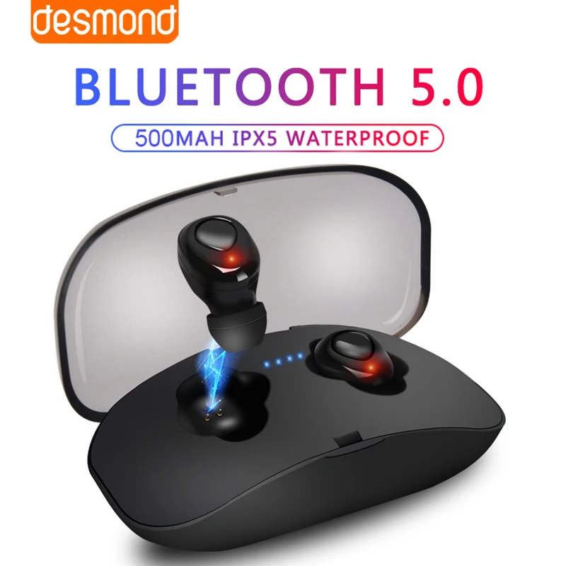 Wireless Bluetooth 5.0 Earphone TWS In Ear Headphones Handsfree Earphones Headphone Sport Earbuds Headset With Mic For Phone
Wireless Bluetooth 5.0 Earphone TWS In Ear Headphones Handsfree Earphones Headphone Sport Earbuds Headset With Mic For Phone