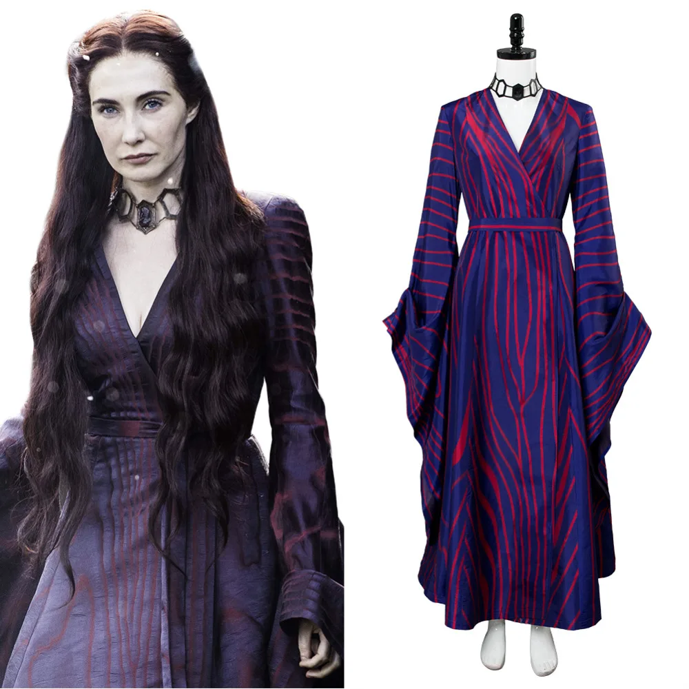Game of Thrones Cosplay Melisandre Costume the Red Woman Cosplay Costume Dress Adult Halloween Carnival Party Witch Gown Robe
Game of Thrones Cosplay Melisandre Costume the Red Woman Cosplay Costume Dress Adult Halloween Carnival Party Witch Gown Robe