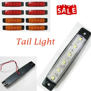 6 LED Orange Rectangular Side Marker Indicator Rear Lights Lamps Tail Trailer Truck Lorry 2pcs/lot free shipping
6 LED Orange Rectangular Side Marker Indicator Rear Lights Lamps Tail Trailer Truck Lorry 2pcs/lot free shipping