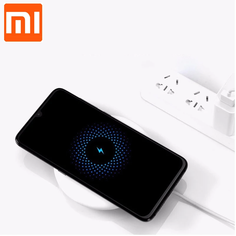 Беспроводное зарядное устройство Xiaomi 27 Вт оригинальное макс. 20 15 В для Mi9 MiX 2S Mix 3 Qi