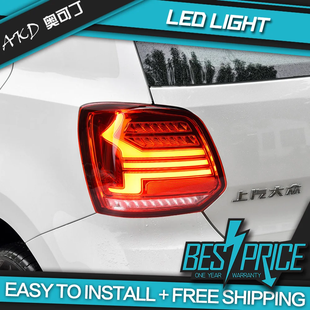 AKD tuning cars Tail lights For VW POLO 2011-2018 Taillights LED DRL Running lights Fog lights Rear parking lights
AKD tuning cars Tail lights For VW POLO 2011-2018 Taillights LED DRL Running lights Fog lights Rear parking lights