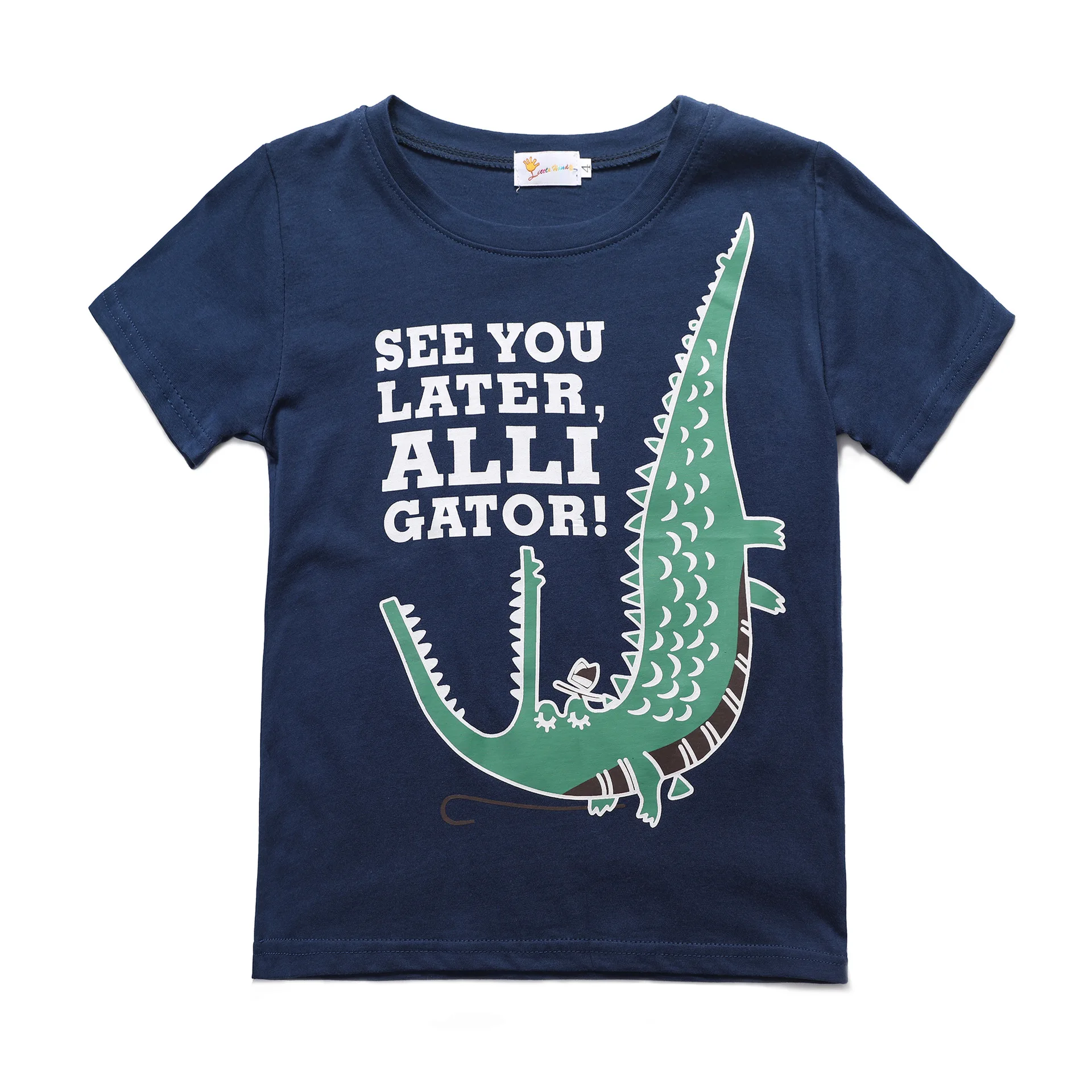 2019 New Summer Fashion Boy T-Shirt Cartoon Crocodile Print Children Casual Clothes Baby Boy Short Sleeve Cotton Kids T shirt
2019 New Summer Fashion Boy T-Shirt Cartoon Crocodile Print Children Casual Clothes Baby Boy Short Sleeve Cotton Kids T shirt