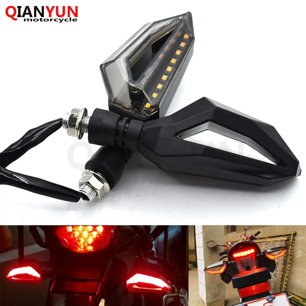 Universal motorcycle water flashing LED motorcycle turn indicator for Kawasaki ZX-6 ZZR600 ZXR400 Z750S ER-5 ZR750 ER6N ER6F
Universal motorcycle water flashing LED motorcycle turn indicator for Kawasaki ZX-6 ZZR600 ZXR400 Z750S ER-5 ZR750 ER6N ER6F