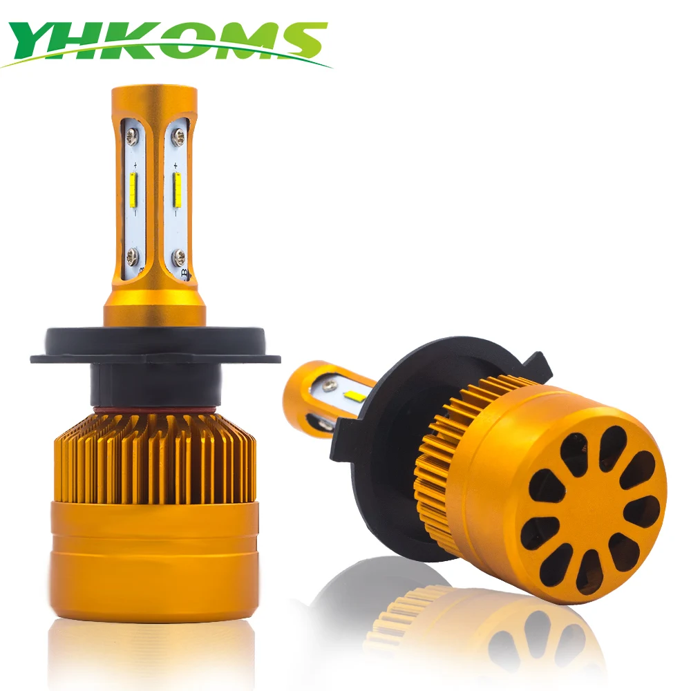 

YHKOMS Car Headlight H4 H7 LED H11 H8 H9 H1 H3 9005 9006 HB3 HB4 Headlight Bulb Auto Fog Light Lamp 8000LM CSP Chip 6000K 12V