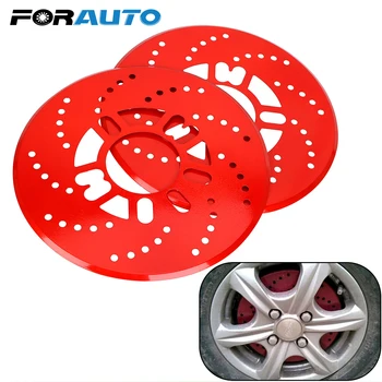 FORAUTO 1 Pair Aluminum Alloy Automotive Wheel Disc Brake Cover Car Disc Vehicle Decorative Brake Rotor Cross Drilled Cover
FORAUTO 1 Pair Aluminum Alloy Automotive Wheel Disc Brake Cover Car Disc Vehicle Decorative Brake Rotor Cross Drilled Cover