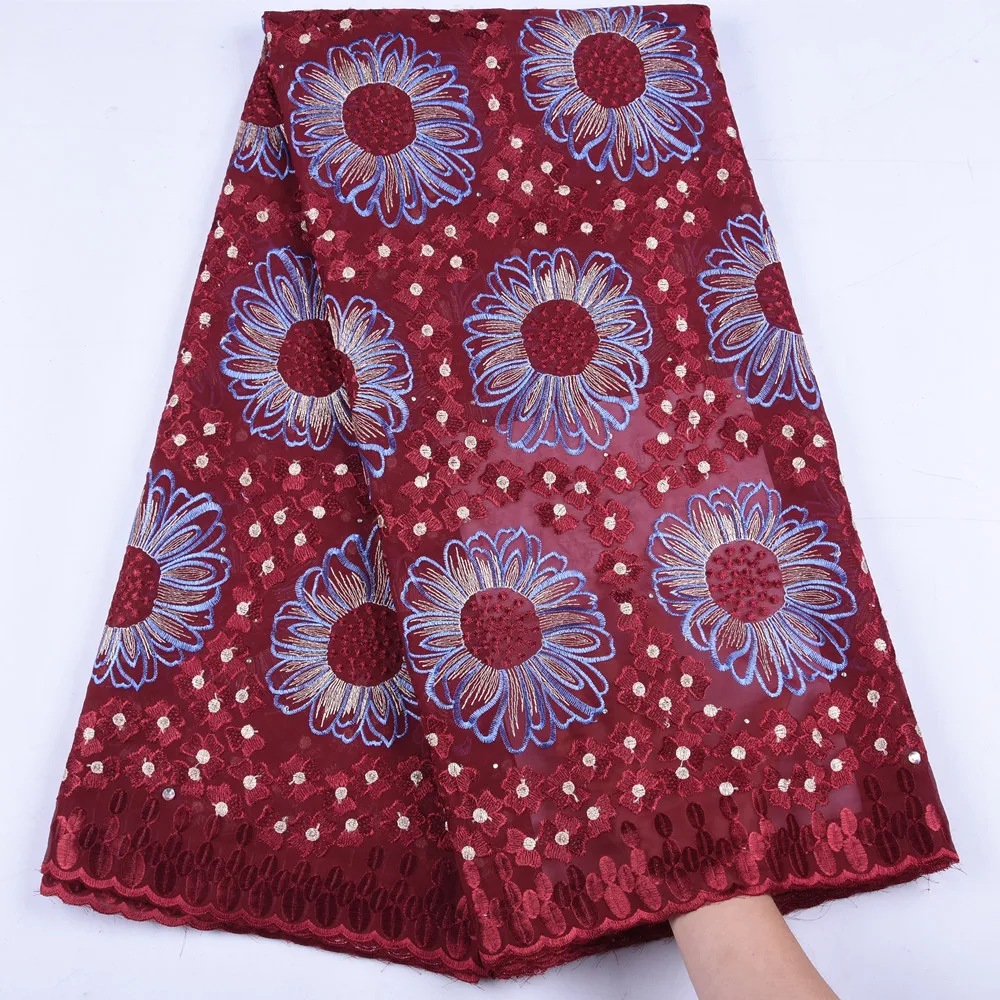High Quality Swiss Voile Lace In Switzerland Wine Red Color African Lace Fabric 2019 Swiss Cotton Nigerian Lace Fabric Y1666
High Quality Swiss Voile Lace In Switzerland Wine Red Color African Lace Fabric 2019 Swiss Cotton Nigerian Lace Fabric Y1666