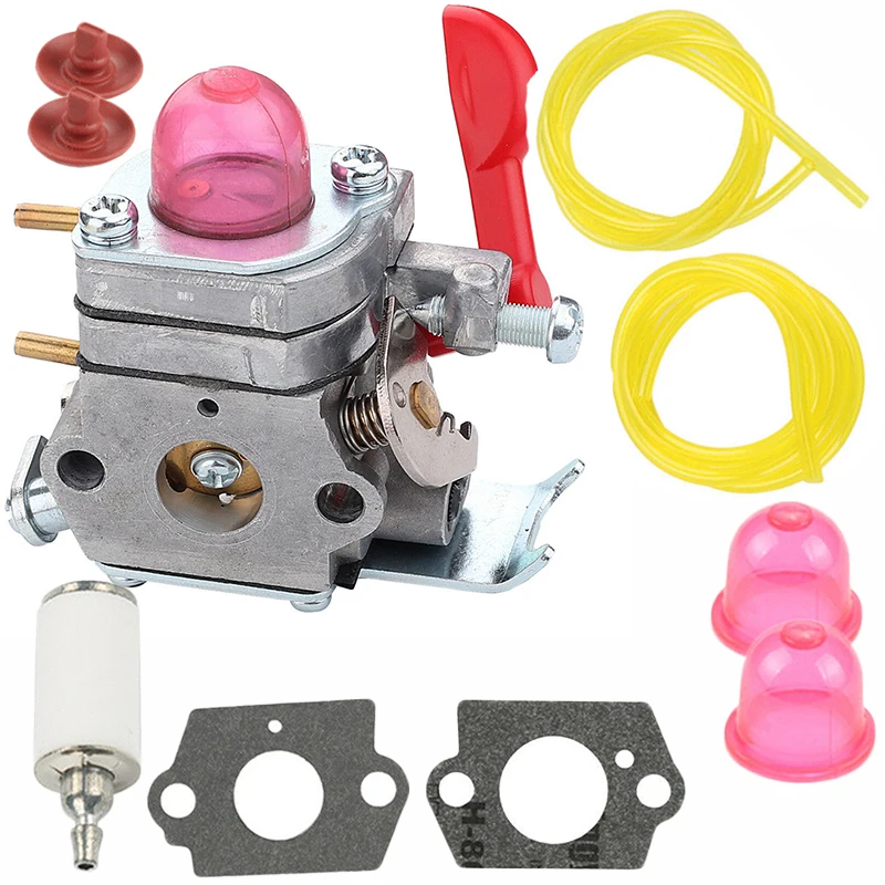 Fuel filter Primer bulb Check valve Fuel line For Craftsman Poulan Pole Saw 358.791530 25cc Carburetor C1U-W19
Fuel filter Primer bulb Check valve Fuel line For Craftsman Poulan Pole Saw 358.791530 25cc Carburetor C1U-W19