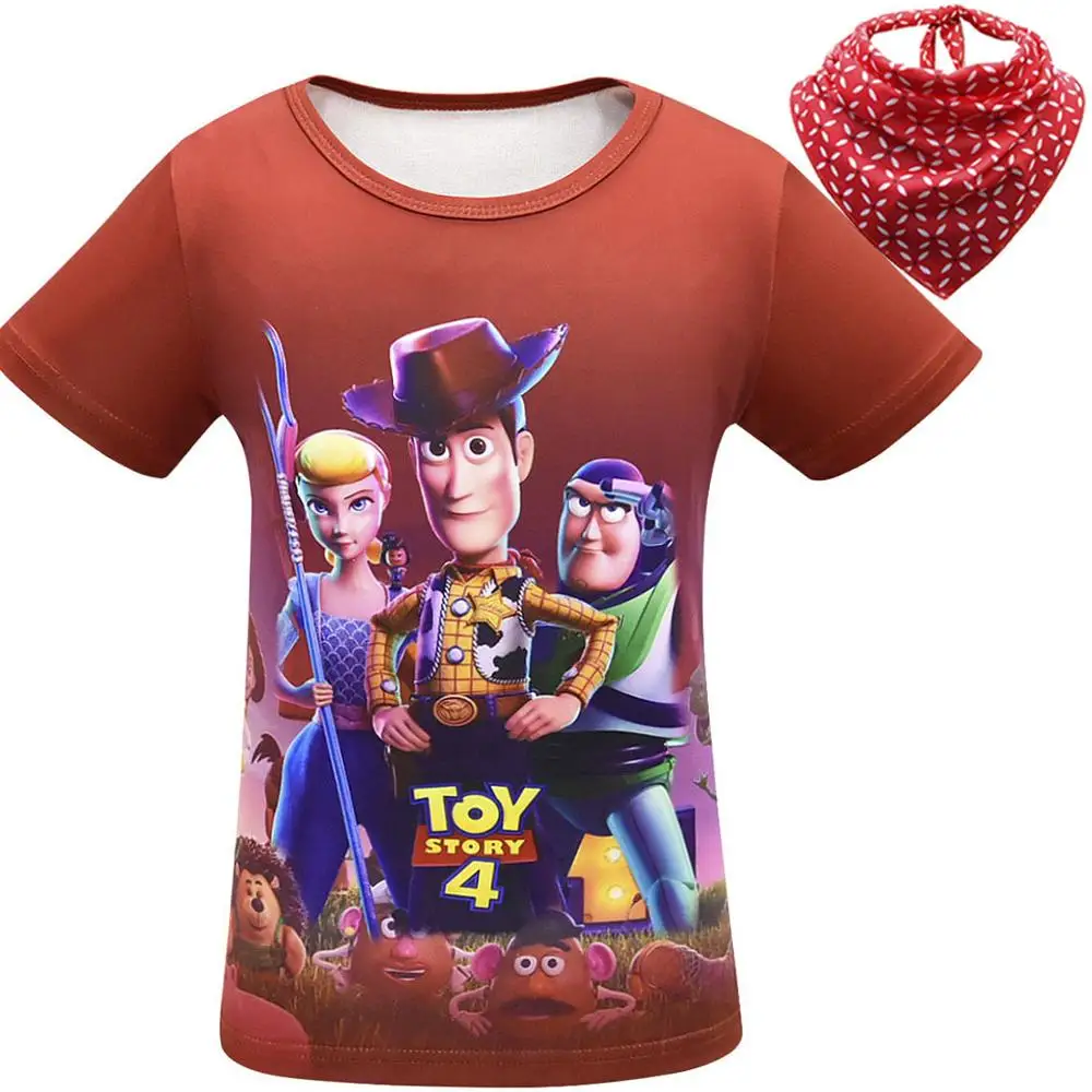 Toy Story 4 T Shirt Summer T-shirt 2019 Movie Short Sleeve Tops Sweatshirt Tees Girls Boys Clothes Kids Casual Sports Clothing
Toy Story 4 T Shirt Summer T-shirt 2019 Movie Short Sleeve Tops Sweatshirt Tees Girls Boys Clothes Kids Casual Sports Clothing