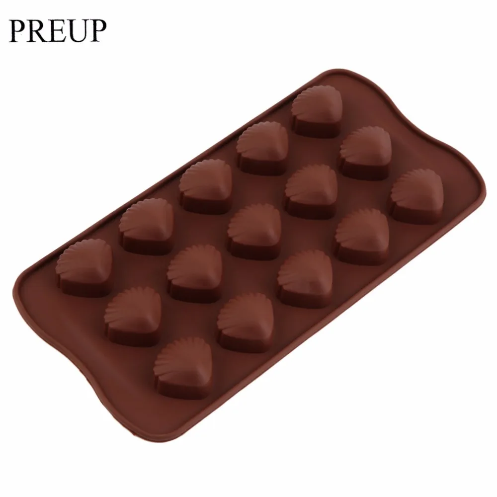 PREUP Silicone molds 15 lattices cracker moulds chocolate Candy Jelly mould ice cube shell molds Free Shipping Drop Shipping
PREUP Silicone molds 15 lattices cracker moulds chocolate Candy Jelly mould ice cube shell molds Free Shipping Drop Shipping