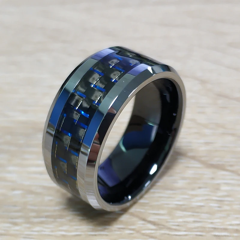 10MM 8MM 6MM 4MM Men Women Tungsten Carbide Rings with Carbon Fiber Black Inside High Polish
10MM 8MM 6MM 4MM Men Women Tungsten Carbide Rings with Carbon Fiber Black Inside High Polish