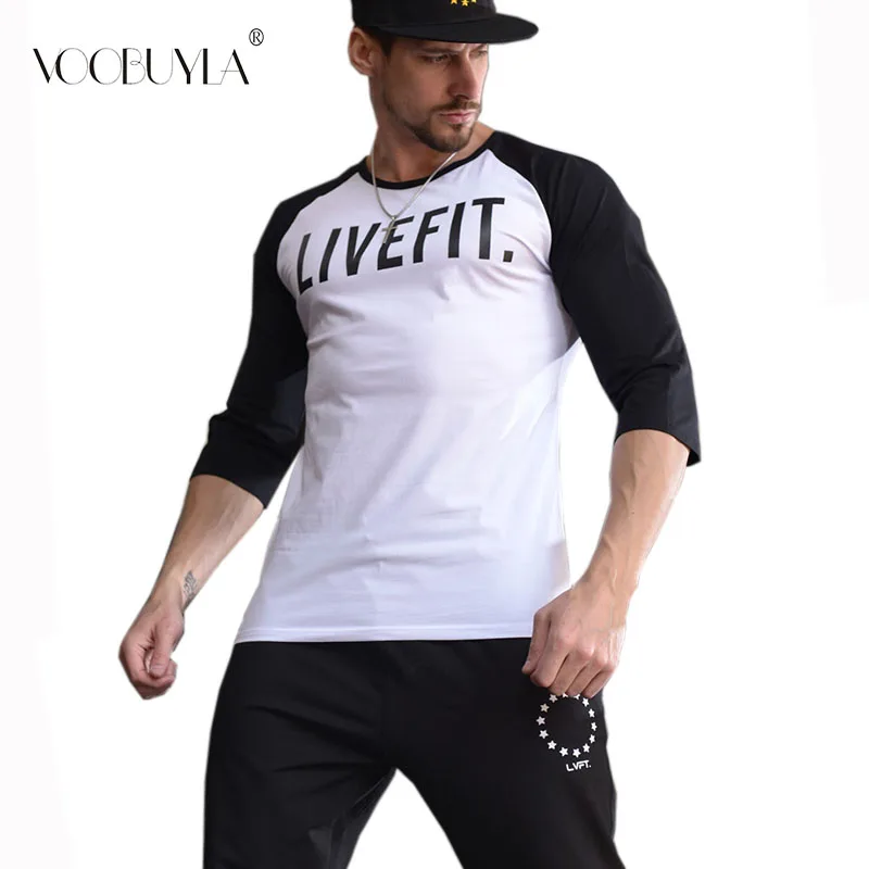 Voobuyla Cotton Running Shirt Men Half Sleeve Quick Dry T-Shirts Running Slim Fit Tops Tees Sport Men 's Fitness Gym T Shirts
Voobuyla Cotton Running Shirt Men Half Sleeve Quick Dry T-Shirts Running Slim Fit Tops Tees Sport Men 's Fitness Gym T Shirts