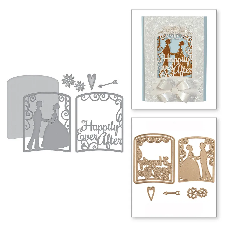 Layered Happily Ever After Metal Cutting Dies Stencil for Scrapbooking Photo Album Card Paper Embossing Craft DIY Cutting Dies
Layered Happily Ever After Metal Cutting Dies Stencil for Scrapbooking Photo Album Card Paper Embossing Craft DIY Cutting Dies