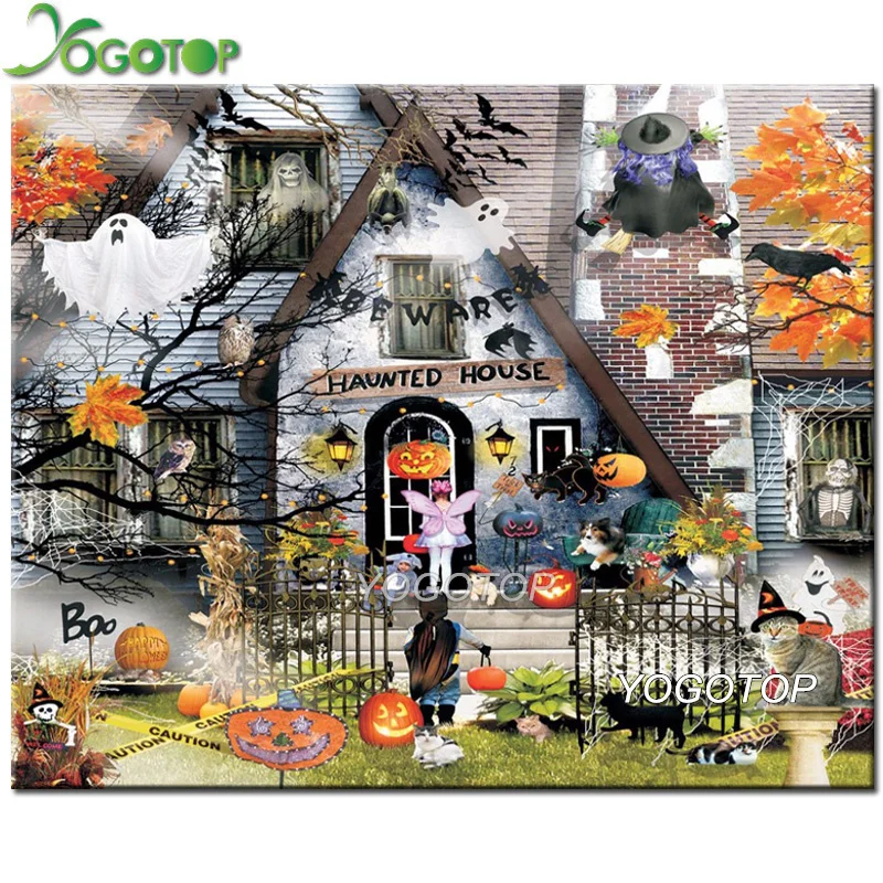 YOGOTOP DIY 5D Diamond Painting Cross Stitch Kit Hallowmas haunted house Full Mosaic Diamond Embroidery Pattern Rhinestone VD490
YOGOTOP DIY 5D Diamond Painting Cross Stitch Kit Hallowmas haunted house Full Mosaic Diamond Embroidery Pattern Rhinestone VD490