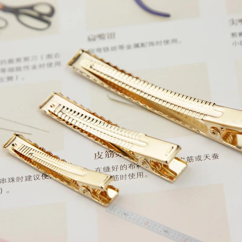 DIY handmade bow accessories accessories material Korean version Korean high-end Golden Duck billed crocodile clip edge clip
DIY handmade bow accessories accessories material Korean version Korean high-end Golden Duck billed crocodile clip edge clip