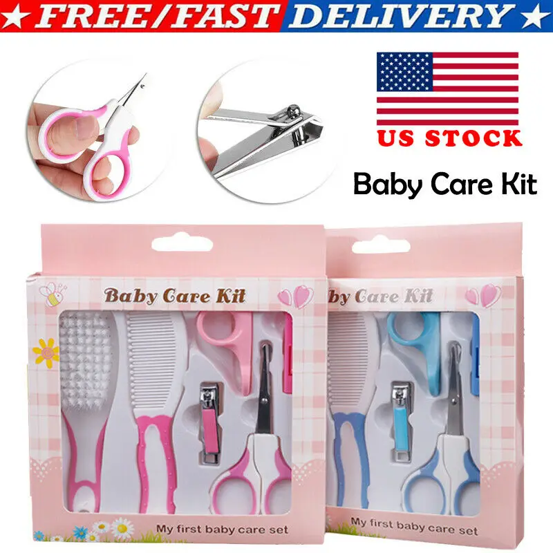 6Pcs/Set Baby Newborn Health Care Set Nail Hair Manicure Brush Nail Scissors Nail Clipper Kids Grooming Kit
6Pcs/Set Baby Newborn Health Care Set Nail Hair Manicure Brush Nail Scissors Nail Clipper Kids Grooming Kit