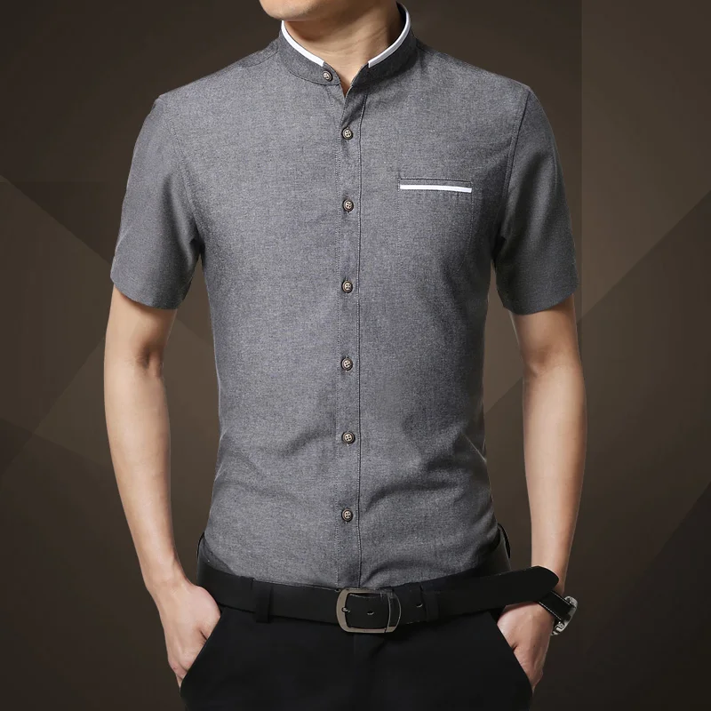 2018 Summer Brand Clothing Short Sleeve Shirt Men Comfortable Shirts Slim Fit Solid Shirt Men Casual Social Shirts Male 5XL
2018 Summer Brand Clothing Short Sleeve Shirt Men Comfortable Shirts Slim Fit Solid Shirt Men Casual Social Shirts Male 5XL