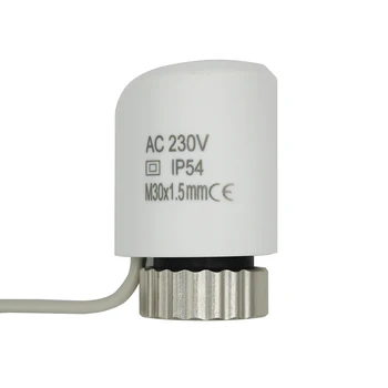 220V NO electric thermal actuator valve head for thermostat manifold underfloor heating radiator normally opened closed
220V NO electric thermal actuator valve head for thermostat manifold underfloor heating radiator normally opened closed