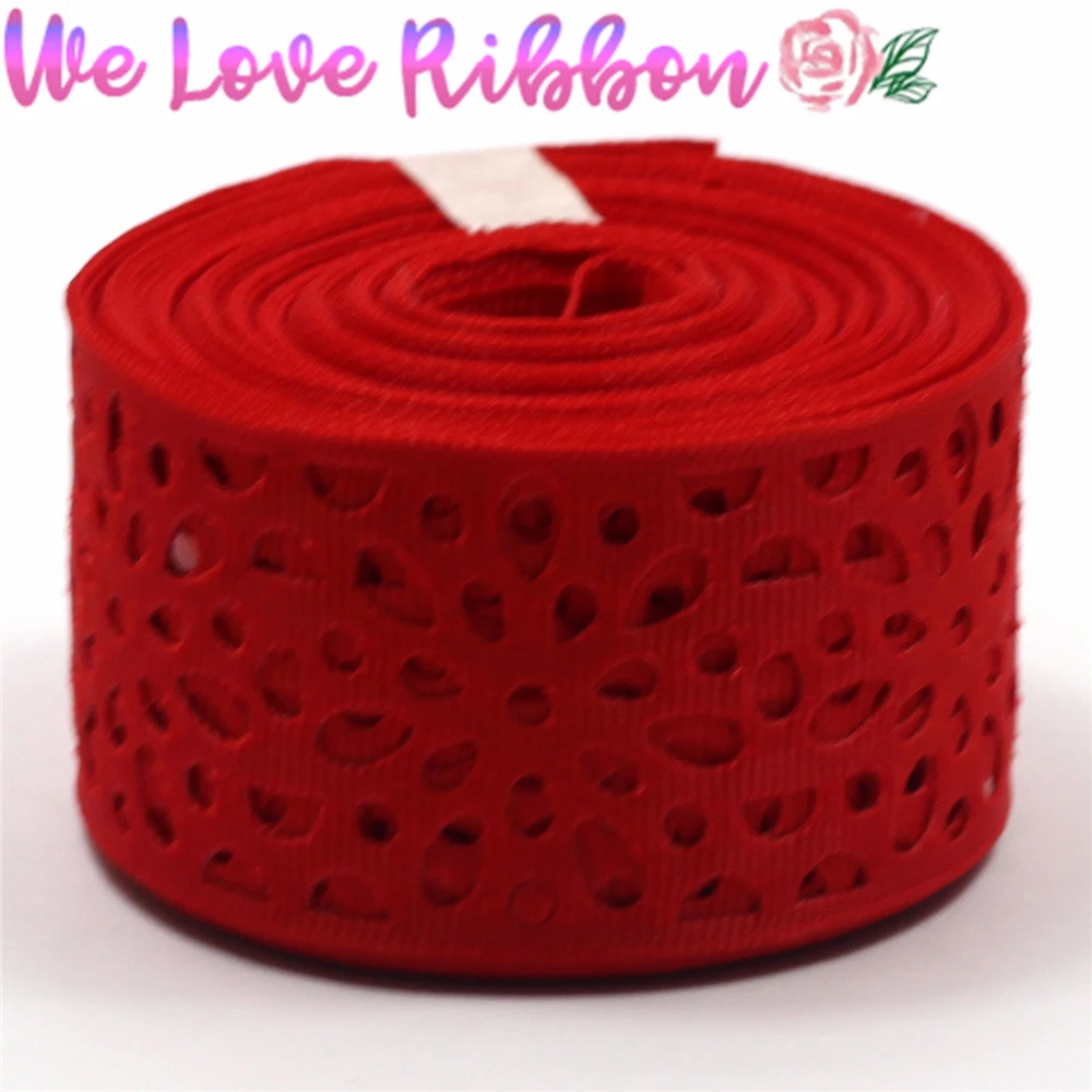 1-1/2"38mm Sunflower Pattern Red Hollow Grosgrain Ribbon DIY Christmas Tree Decoration Webbings 10yards/roll DHG0105S038C235
1-1/2"38mm Sunflower Pattern Red Hollow Grosgrain Ribbon DIY Christmas Tree Decoration Webbings 10yards/roll DHG0105S038C235