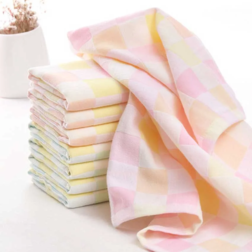 Towel Set 100% Cotton Square Plaid Double Layer Fabric Covered Blanket Beauty Face Bath Towel Shawl Sports Serviette Tuala Mandi
Towel Set 100% Cotton Square Plaid Double Layer Fabric Covered Blanket Beauty Face Bath Towel Shawl Sports Serviette Tuala Mandi
