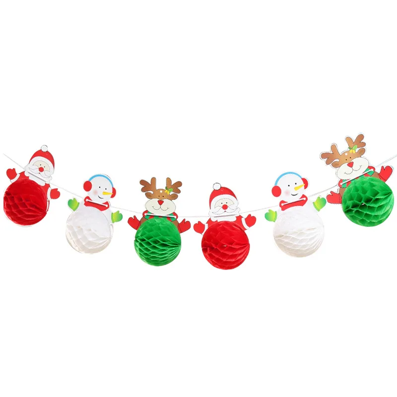 Christmas Santa Claus Honeycomb ball banner party hanging decoration pendant Christmas Eve home deco Family holiday arrangement
Christmas Santa Claus Honeycomb ball banner party hanging decoration pendant Christmas Eve home deco Family holiday arrangement