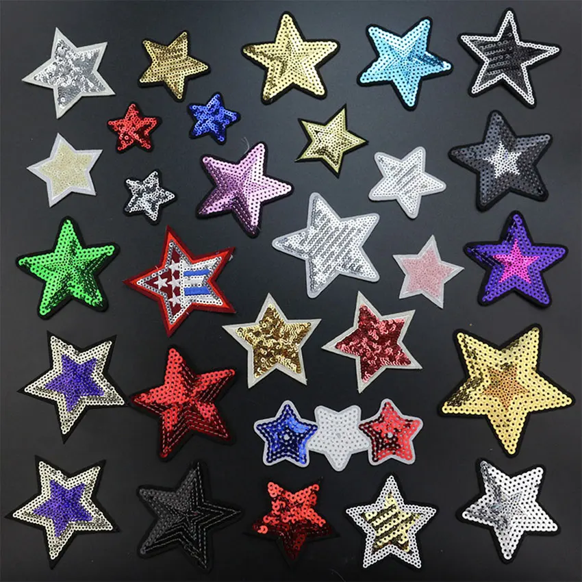 diy five-pointed star sequins small patches Embroidered Applique Sewing Iron On Bad T-shirt Clothes Garment Apparel Accessories
diy five-pointed star sequins small patches Embroidered Applique Sewing Iron On Bad T-shirt Clothes Garment Apparel Accessories