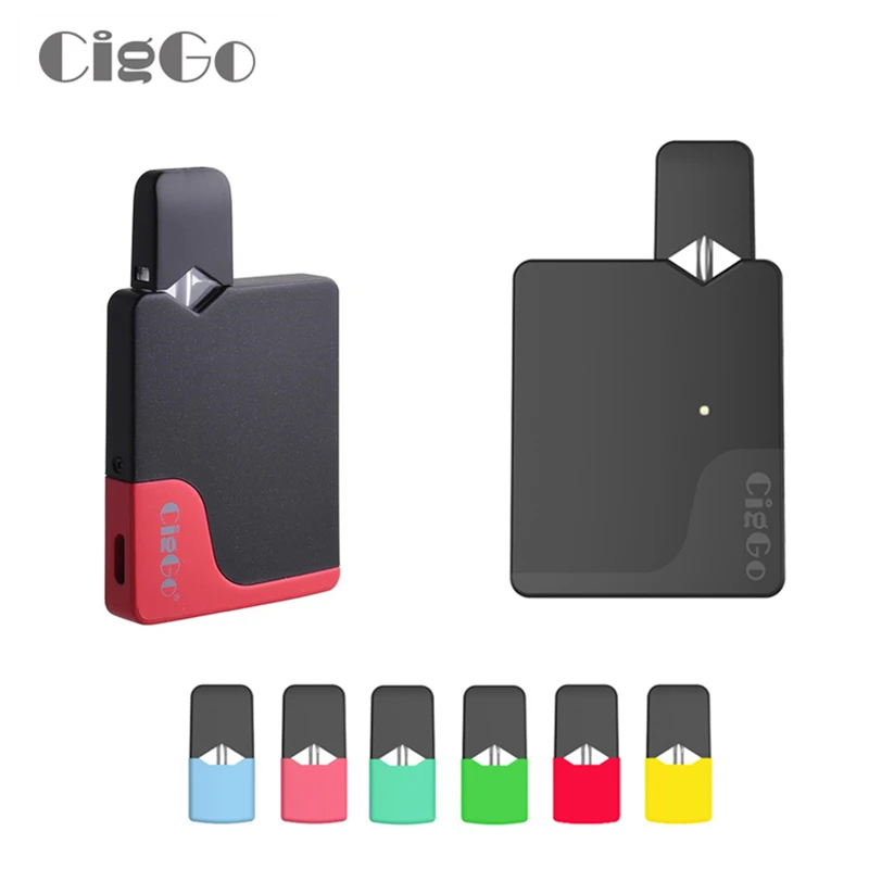 Vape Mods Ciggo J Box Pod Starter Kit With 0.6ml Capacity Pod For JUUL JC01 COCO 350mAh Battery Electronic Cigarette Box Mod
Vape Mods Ciggo J Box Pod Starter Kit With 0.6ml Capacity Pod For JUUL JC01 COCO 350mAh Battery Electronic Cigarette Box Mod