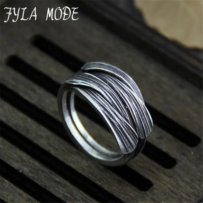 999 Thai Silver Vintage Open Size Adjustable Ring Men's Jewelry Carved Finger Ring
999 Thai Silver Vintage Open Size Adjustable Ring Men's Jewelry Carved Finger Ring