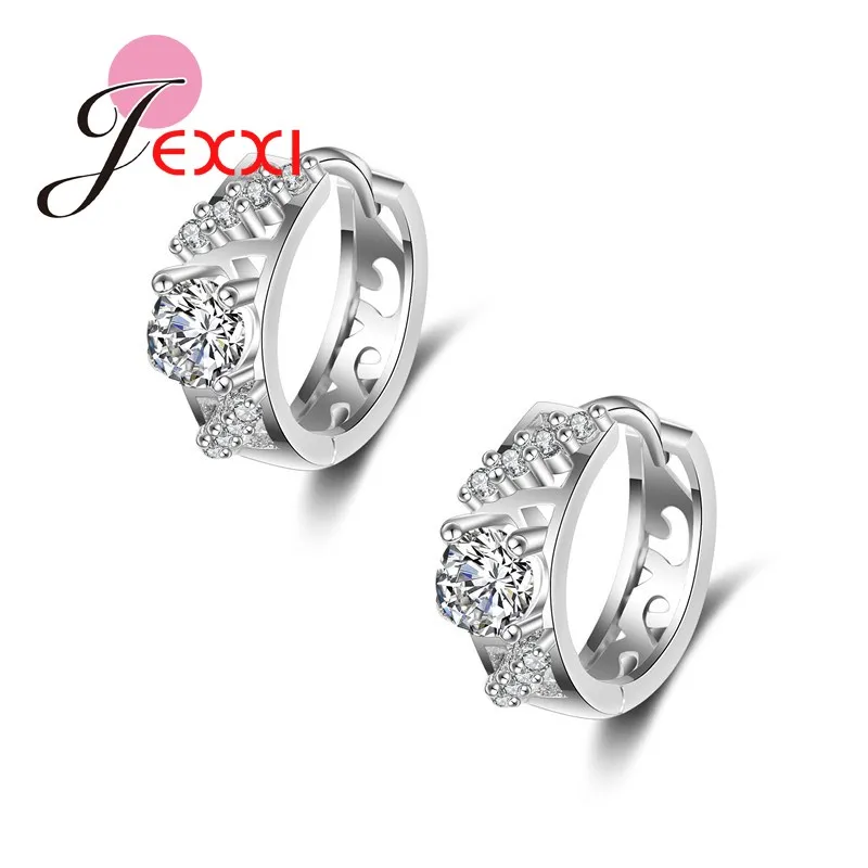 Novel Design Silver Earrings For Women With White Stones Crystal Element Big Hoop Earrings As A Best Gifts For Wedding
Novel Design Silver Earrings For Women With White Stones Crystal Element Big Hoop Earrings As A Best Gifts For Wedding