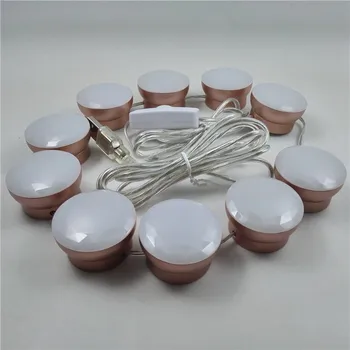 10 LED bulbs Hollywood Makeup Mirror Photography bulb String Rotary Retraction Line Memory Dimming Style
10 LED bulbs Hollywood Makeup Mirror Photography bulb String Rotary Retraction Line Memory Dimming Style