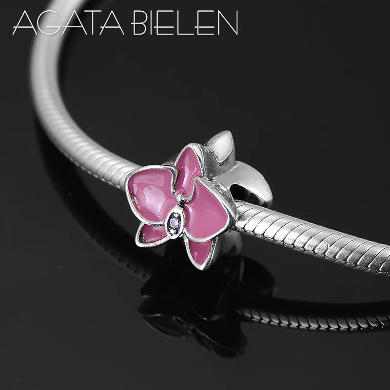 Hot 925 Sterling Silver fashion like deep pink Enamel flower DIY Charm Beads Jewelry making Fit Original Pandora Charm Bracelet
Hot 925 Sterling Silver fashion like deep pink Enamel flower DIY Charm Beads Jewelry making Fit Original Pandora Charm Bracelet