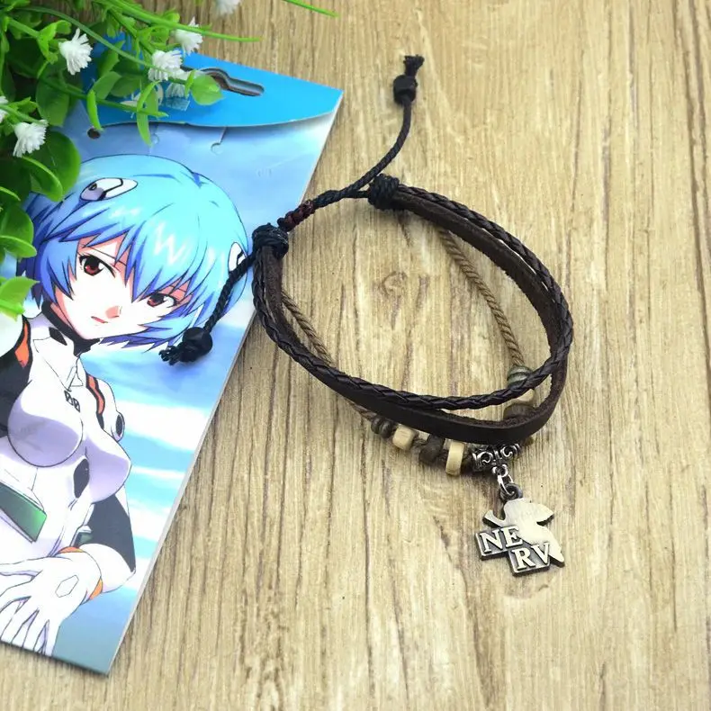 Japanese Anime Neon Genesis Evangelion NERV Maple Leaf PU Leather Bracelet and Metal Pendant for Cosplay Accessories Gift
Japanese Anime Neon Genesis Evangelion NERV Maple Leaf PU Leather Bracelet and Metal Pendant for Cosplay Accessories Gift