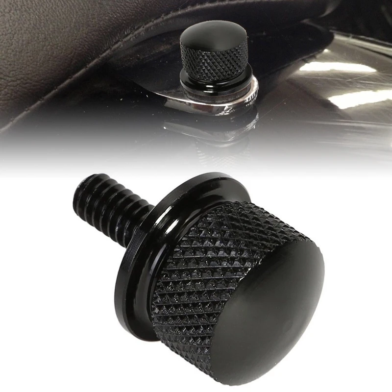 High Quality Black Stainless Steel Seat Bolt Billet for H-arley S-portster Street Glide Motorcycle Accessories
High Quality Black Stainless Steel Seat Bolt Billet for H-arley S-portster Street Glide Motorcycle Accessories