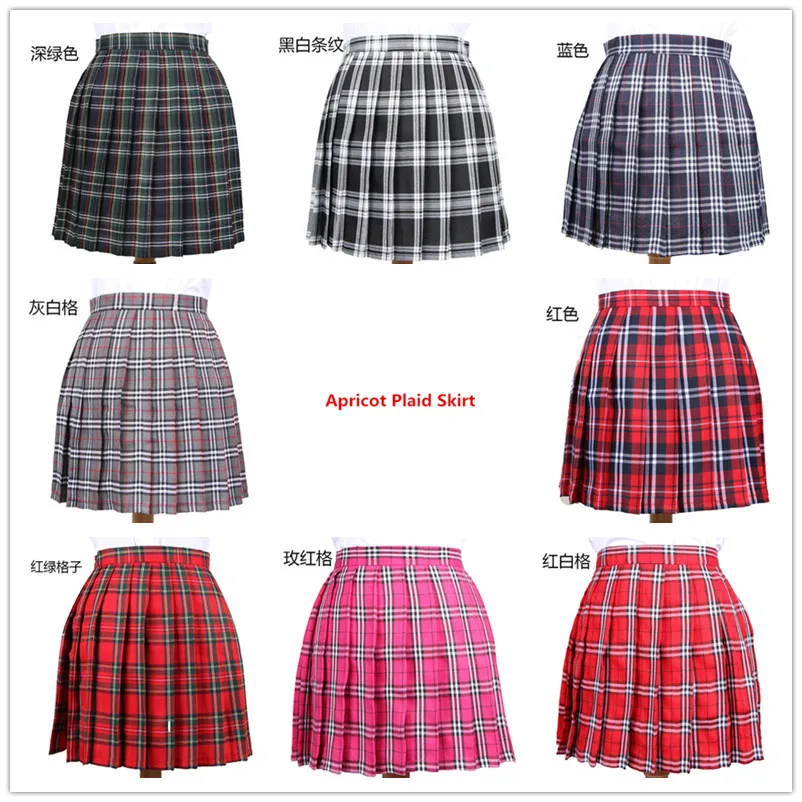 Hot Japanese Korean Version Short Skirts School Uniform Suit Jk Girl Pleated Half Skirt School A Word Lattice Pleated Skirt Tutu
Hot Japanese Korean Version Short Skirts School Uniform Suit Jk Girl Pleated Half Skirt School A Word Lattice Pleated Skirt Tutu