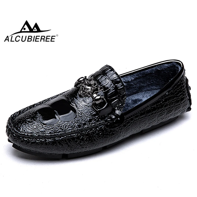 ALCUBIEREE Men Classical Loafers Comfort Leather Moccasin Crocodile Style Footwear Male Slip On Flat Driving Boat Shoes 48 Size 
ALCUBIEREE Men Classical Loafers Comfort Leather Moccasin Crocodile Style Footwear Male Slip On Flat Driving Boat Shoes 48 Size
