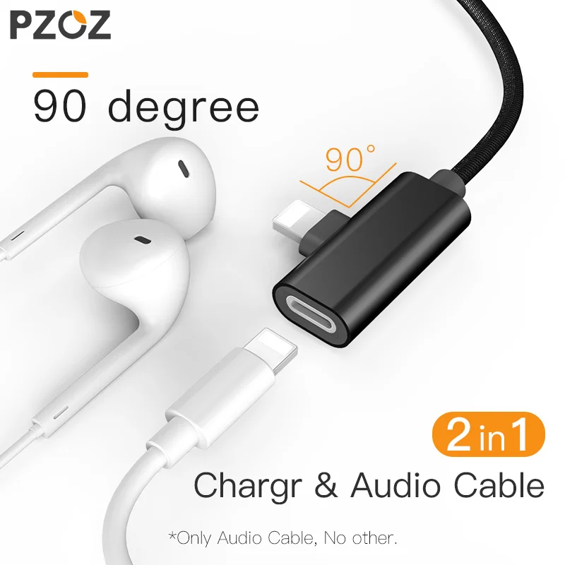 PZOZ usb cable Music Audio Charge 2 in 1 For iphone Xs Max Xr X 8 7 plus cable fast charging 8pin Jack Earphone Adapter Charger
PZOZ usb cable Music Audio Charge 2 in 1 For iphone Xs Max Xr X 8 7 plus cable fast charging 8pin Jack Earphone Adapter Charger