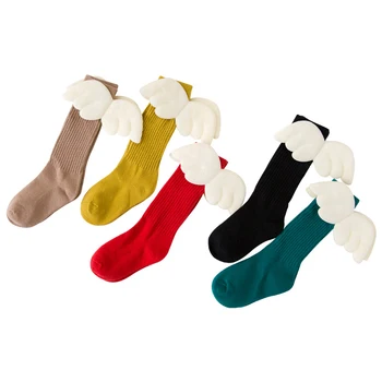 Boys Girls Angel Wing Socks Kids Winter Warm Anti-Slip Candy Color Sock Children Long Knee Wings Design Stocks NBB0019
Boys Girls Angel Wing Socks Kids Winter Warm Anti-Slip Candy Color Sock Children Long Knee Wings Design Stocks NBB0019