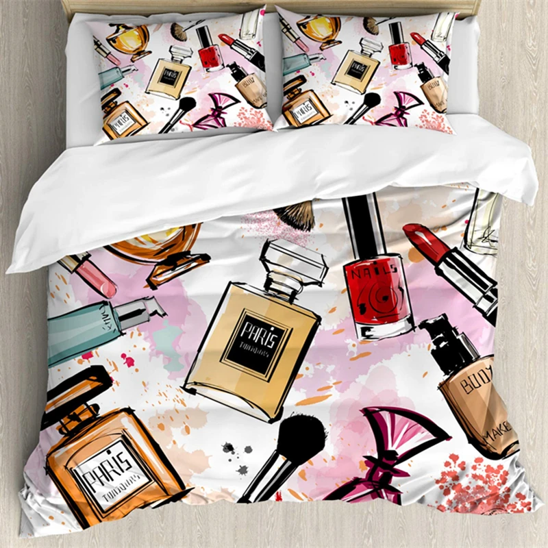 Yi chu xin king size bedding set luxury 3d cosmetic fashion duvet cover set queen/twin size bed set bedlinen
Yi chu xin king size bedding set luxury 3d cosmetic fashion duvet cover set queen/twin size bed set bedlinen