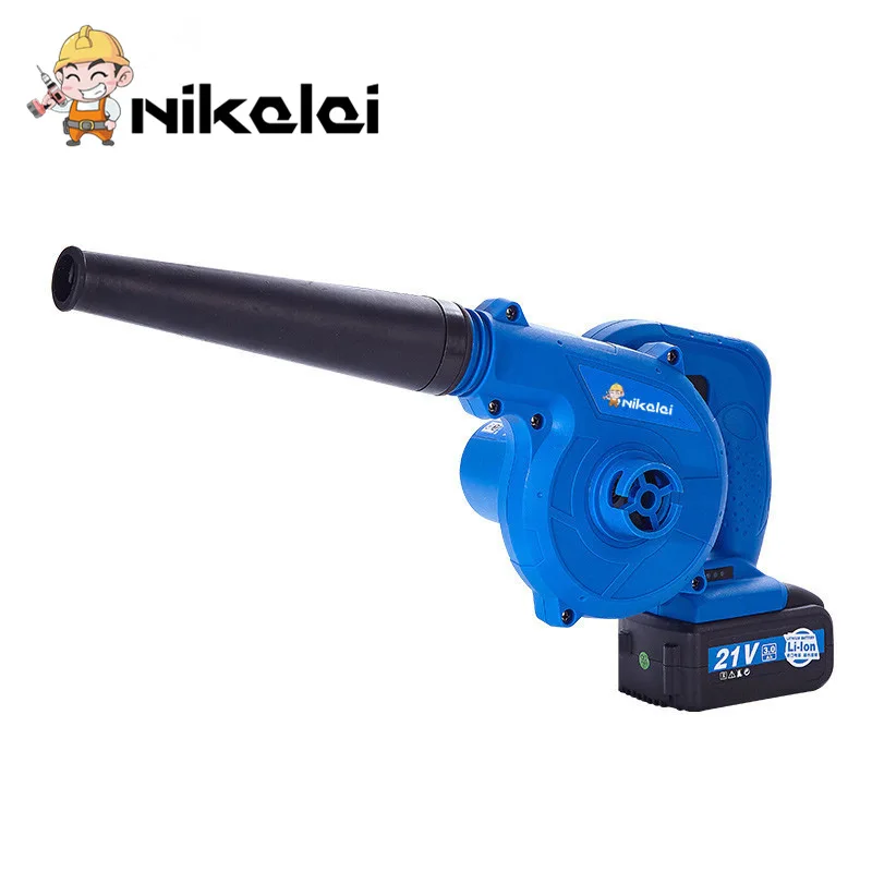 NIKALAI 21V Rechargeable Lithium Battery Cordless Blower Electric Air Blower Promise speed outdoor blower dust collector tools
NIKALAI 21V Rechargeable Lithium Battery Cordless Blower Electric Air Blower Promise speed outdoor blower dust collector tools