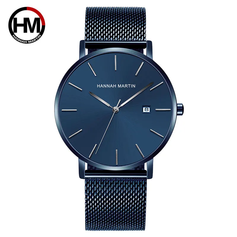 Hannah Martin Top Brand Men Watches Luxury Blue Men Quartz Watch Wrist Watches Waterproof Blue Man Watch Stainless Steel Relogio
Hannah Martin Top Brand Men Watches Luxury Blue Men Quartz Watch Wrist Watches Waterproof Blue Man Watch Stainless Steel Relogio