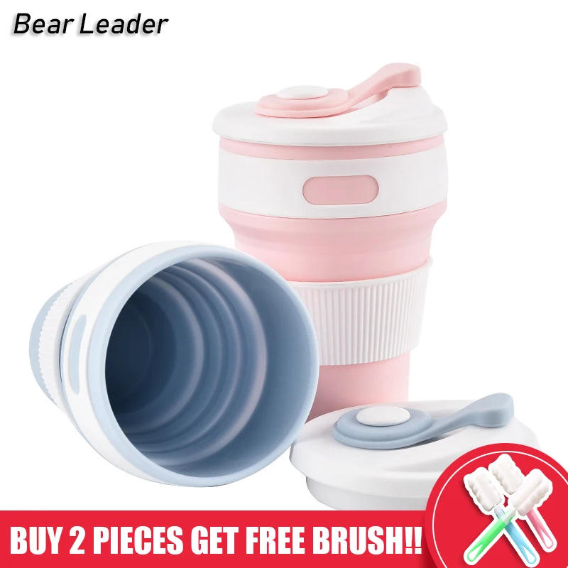 Bear Leader 350ML New Fashion Hot Sale High Quality Creative Silica Gel Foldable Coffee Bottle Outdoor Portable Telescopic
Bear Leader 350ML New Fashion Hot Sale High Quality Creative Silica Gel Foldable Coffee Bottle Outdoor Portable Telescopic