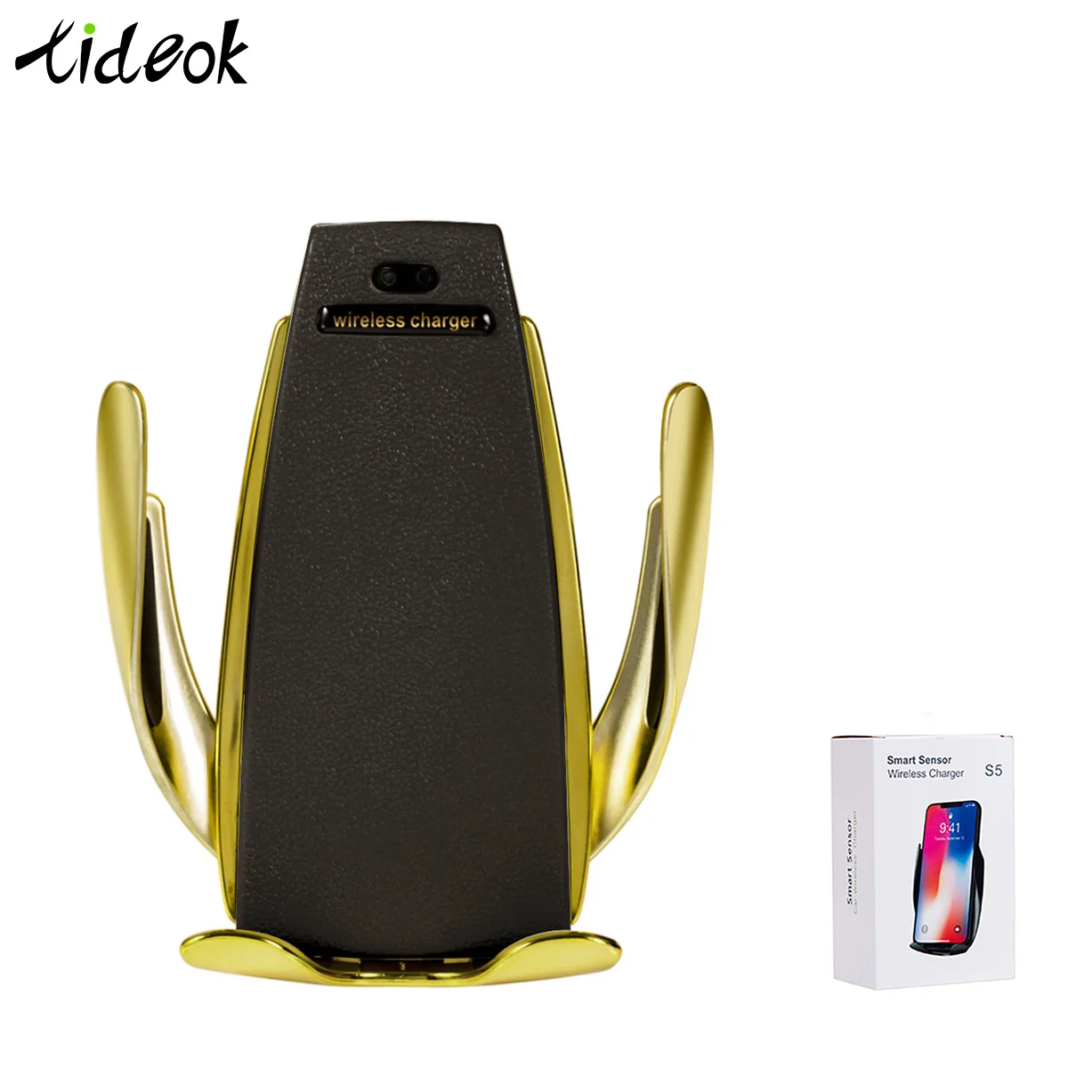 Smart Charger Wireless Car Charger S5 Automatic Clamping phone Holder Infrared Induction Car Wireless Charger Universal
Smart Charger Wireless Car Charger S5 Automatic Clamping phone Holder Infrared Induction Car Wireless Charger Universal