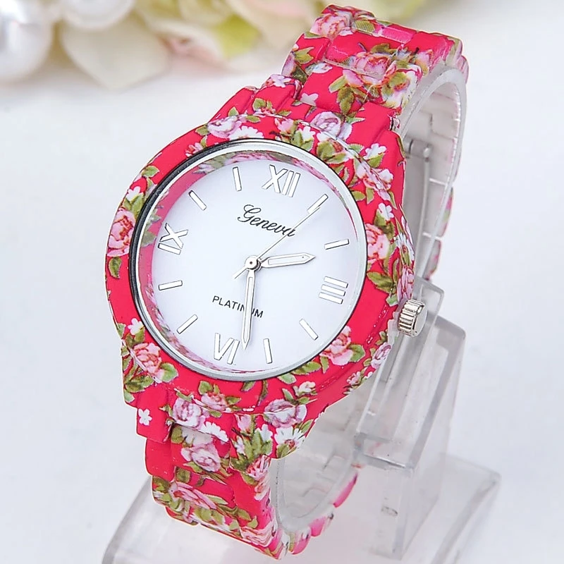 Gnova Platinum GARDEN Flowers Women Watch Printed Plastic Band Analog wristwatch Vintage Fashion Reloj Para Dama Geneva Style Gnova Platinum GARDEN Flowers Women Watch Printed Plastic Band Analog wristwatch Vintage Fashion Reloj Para Dama Geneva Style<br><br>Aliexpress