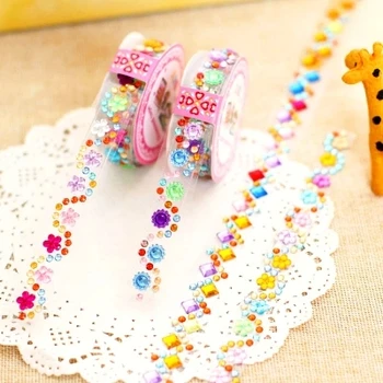 Crystal Diamond Stickers Tape Sheets DIY Hand Craft Materials Scrapbook Album Photo frame Decoration
Crystal Diamond Stickers Tape Sheets DIY Hand Craft Materials Scrapbook Album Photo frame Decoration