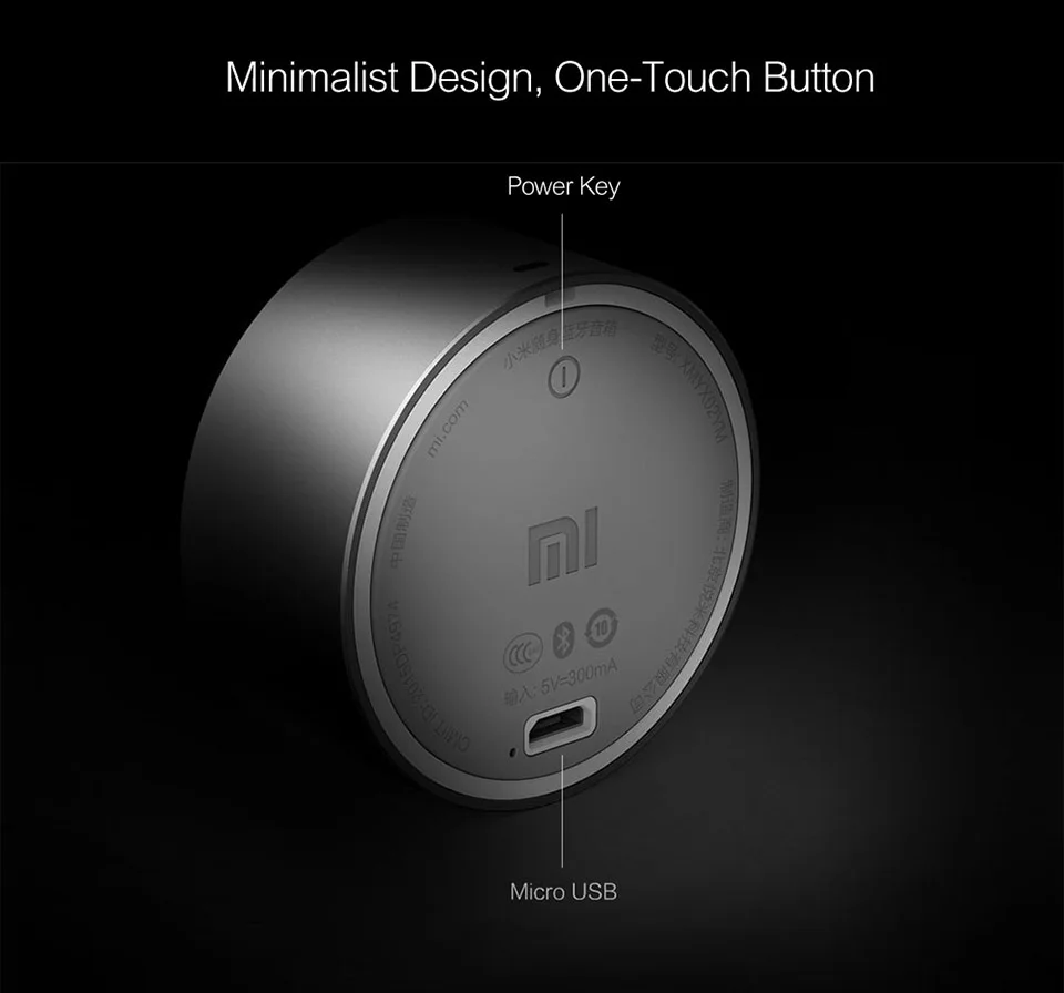 Original Xiaomi Mini Bluetooth Speaker Metal Steel Wireless Smart Hands Free Speaker (20)