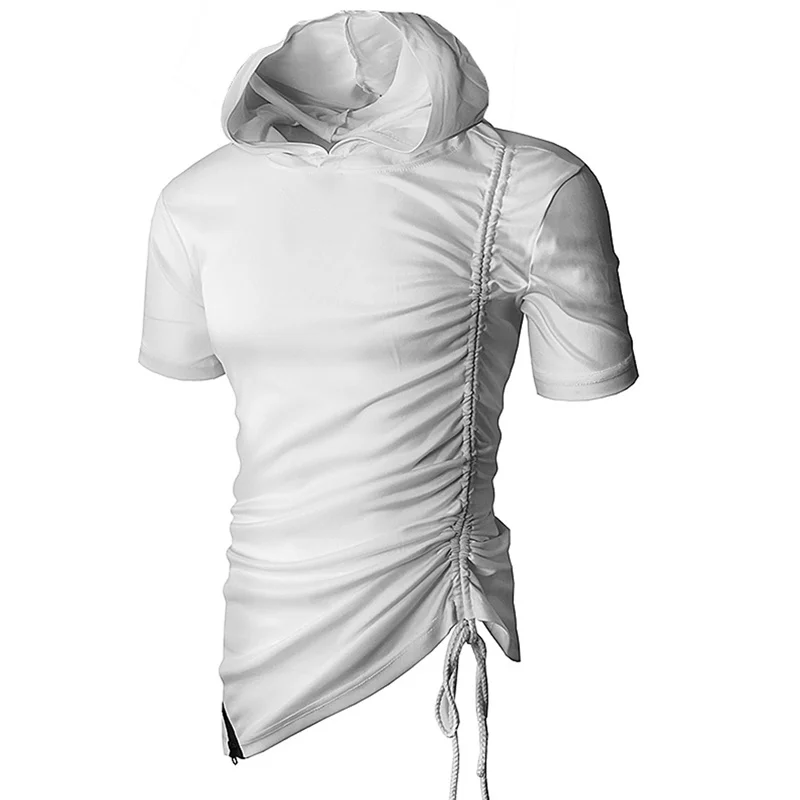 2018 New Mens Hipster Hip Hop Short Sleeve Side Zipper Hooded T Shirts Solid Swag Extended Tees Fashion Urban Clothing M-3XL
2018 New Mens Hipster Hip Hop Short Sleeve Side Zipper Hooded T Shirts Solid Swag Extended Tees Fashion Urban Clothing M-3XL