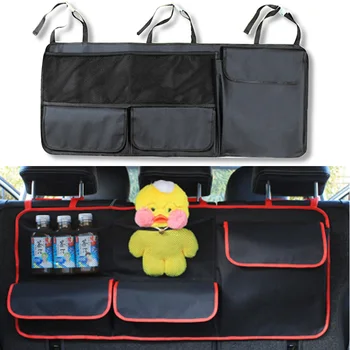 Car Trunk Organizer Bag Seat Back Bags Storage Net Hanging Pocket on Travel In Auto Accessories For SUV Hatch-back Holder Pouch
Car Trunk Organizer Bag Seat Back Bags Storage Net Hanging Pocket on Travel In Auto Accessories For SUV Hatch-back Holder Pouch
