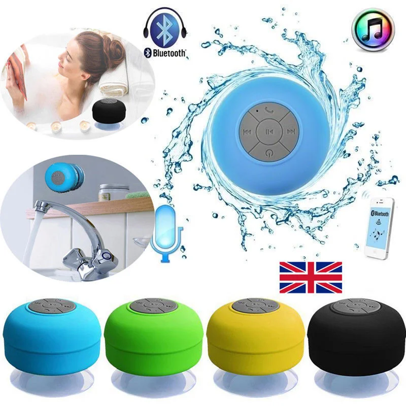 Mini Wireless Bluetooth Speaker Portable Waterproof Shower Speakers for phone MP3 Bluetooth Receiver Hand Free Car Speaker
Mini Wireless Bluetooth Speaker Portable Waterproof Shower Speakers for phone MP3 Bluetooth Receiver Hand Free Car Speaker