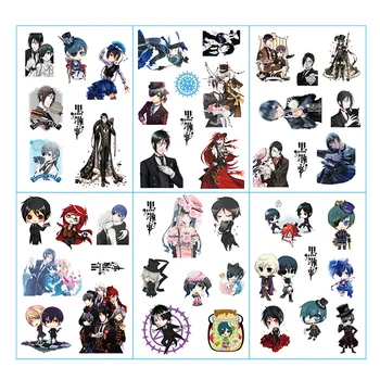 6 Sheets/Set Anime Black Butler Decorative Sticker Scrapbooking DIY Craft Stickers Stationery
6 Sheets/Set Anime Black Butler Decorative Sticker Scrapbooking DIY Craft Stickers Stationery