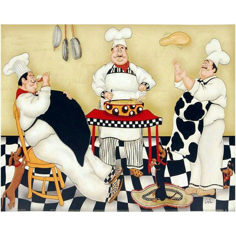 YIKEE diamond painting Three Chef,embroidery rhinestones,dimond paintingdimond painting Y458
YIKEE diamond painting Three Chef,embroidery rhinestones,dimond paintingdimond painting Y458